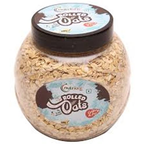 NUTRIORG ROLLED OATS 500GM